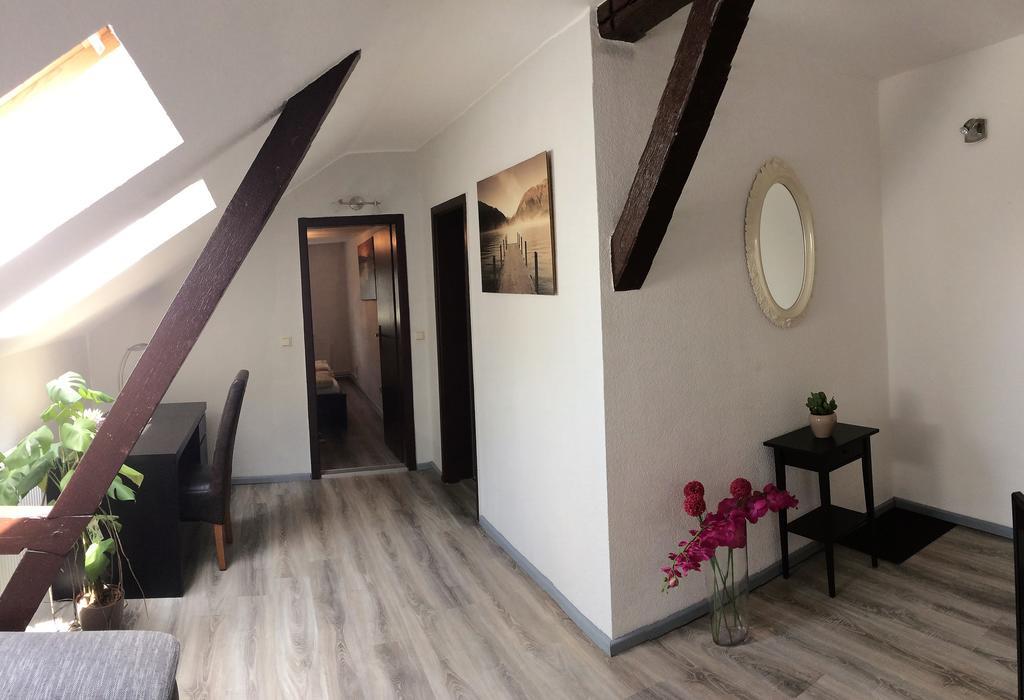 Alte Druckerei Hotel เควดลินบวร์ก ภายนอก รูปภาพ